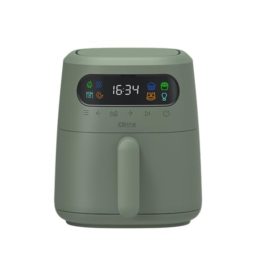 8 QT Digital Air Fryer with Touch Screen and TurboCrisp Technology F231