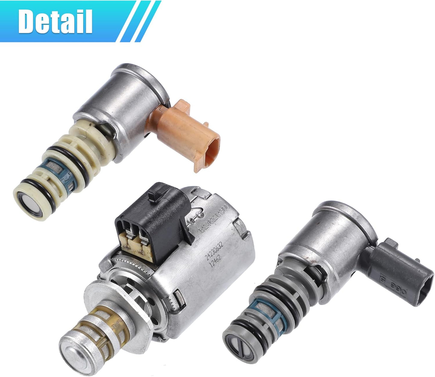 Transmission Shift Solenoid EPC TCC Kit for GM 4L60E, Pack of 5 K8328