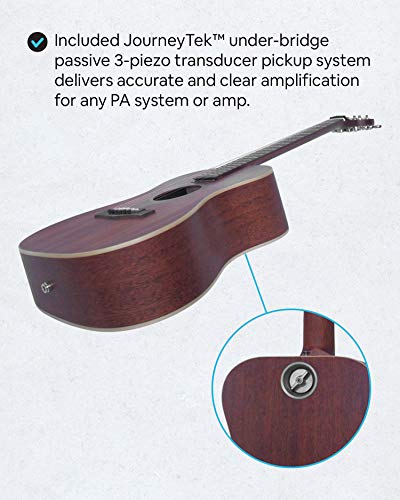 Travel Guitar with Collapsible System and Backpack Case V119