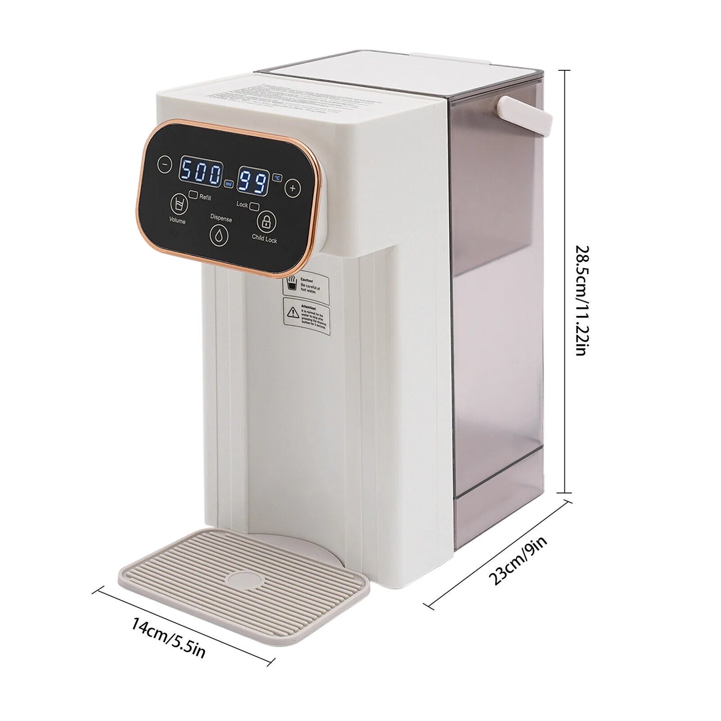 Hot Water Dispenser with Filter 1500W Electric Kettle N5902