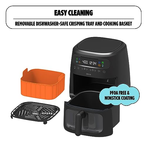 8 QT Digital Air Fryer with Touch Screen and TurboCrisp Technology F231