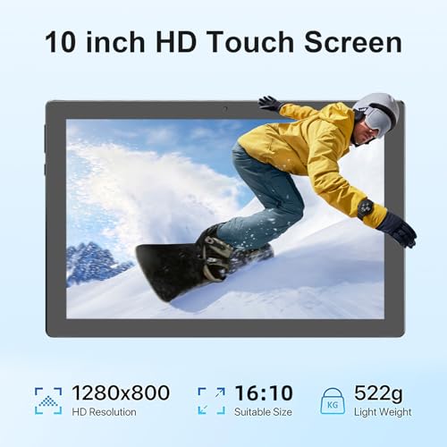 Android Tablet 10.1 Inch with Keyboard, 64GB ROM, 8GB RAM R243563