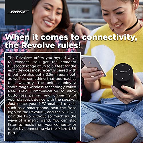Portable Bluetooth Speaker with 360 Degree Sound, Water Resistant, Black Z645