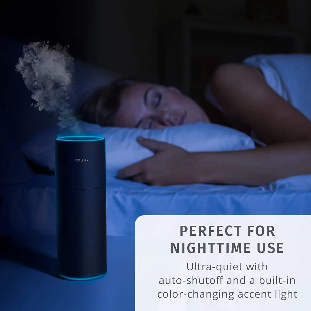 Portable Ultrasonic Humidifier, Cordless, Desktop, Travel, Quiet Cool Mist Y32900