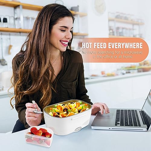 Portable Electric Lunch Box Food Heater, 1.5L, Car and Home Use C955