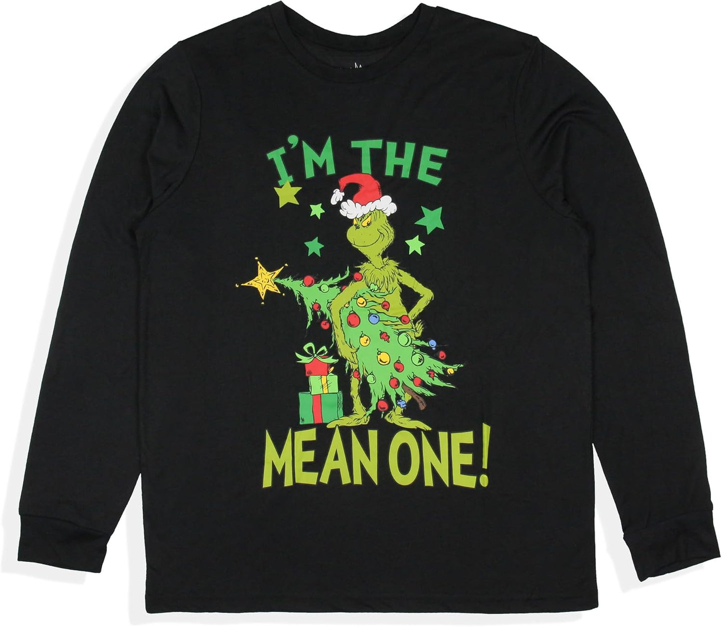 Men's Grinch Lounge Pajama Sleep Set, 2X-Large W190