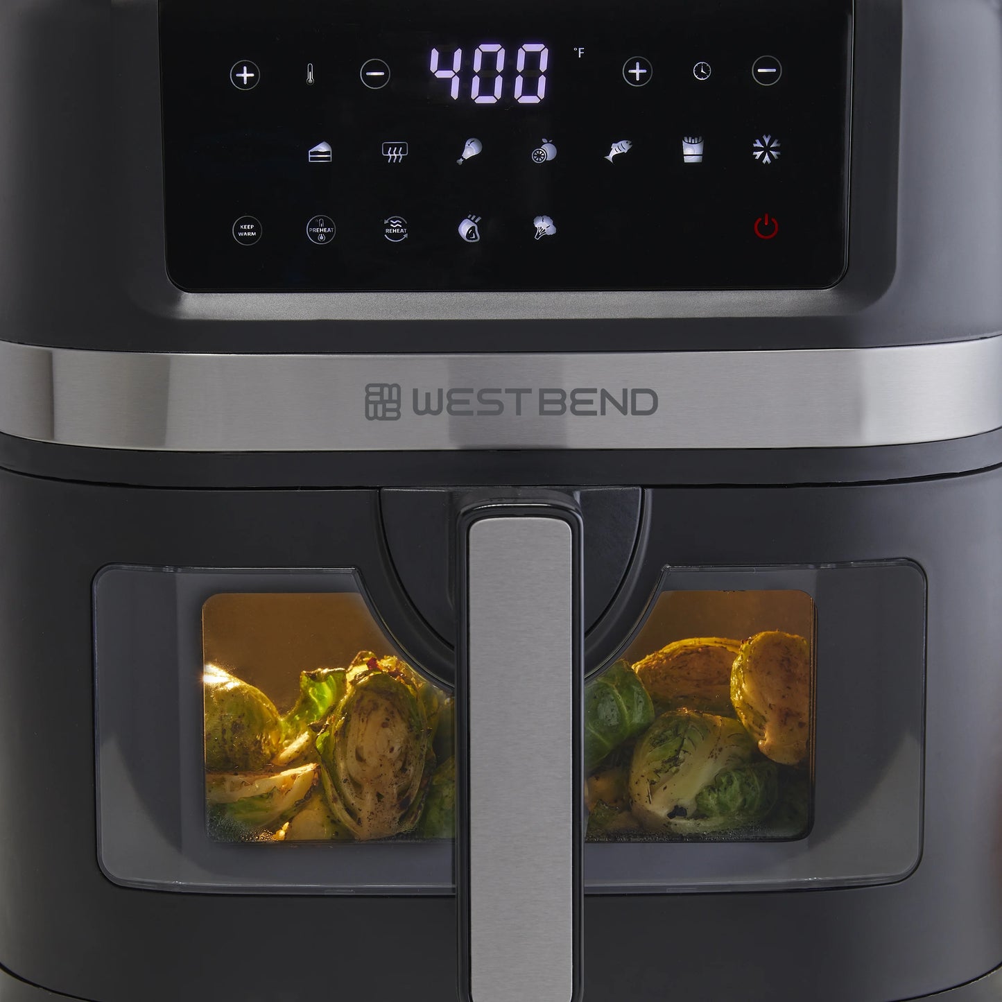 7QT Air Fryer with 13 One-Touch Presets, Black S57934