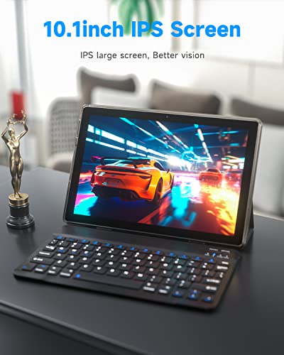 Android Tablet 10 Inch with Keyboard, Mouse, Stylus, 128GB ROM 6GB RAM K43661