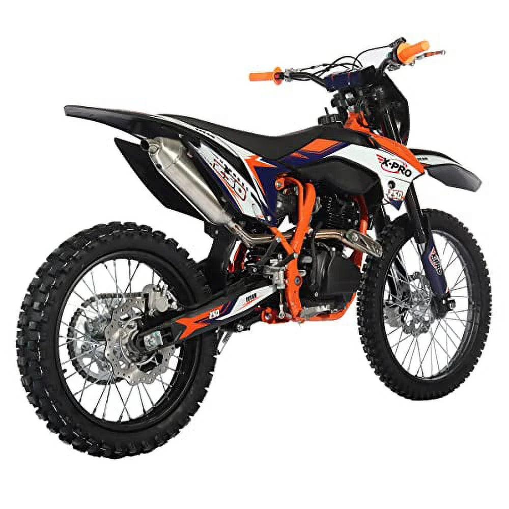 250cc Gas Pit Dirt Bike, 5-Speed Manual Transmission G5840