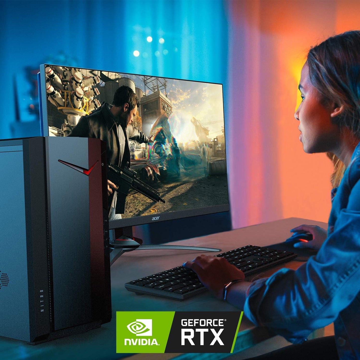 Gaming Desktop with Intel Core i5 and RTX 3060 C30159