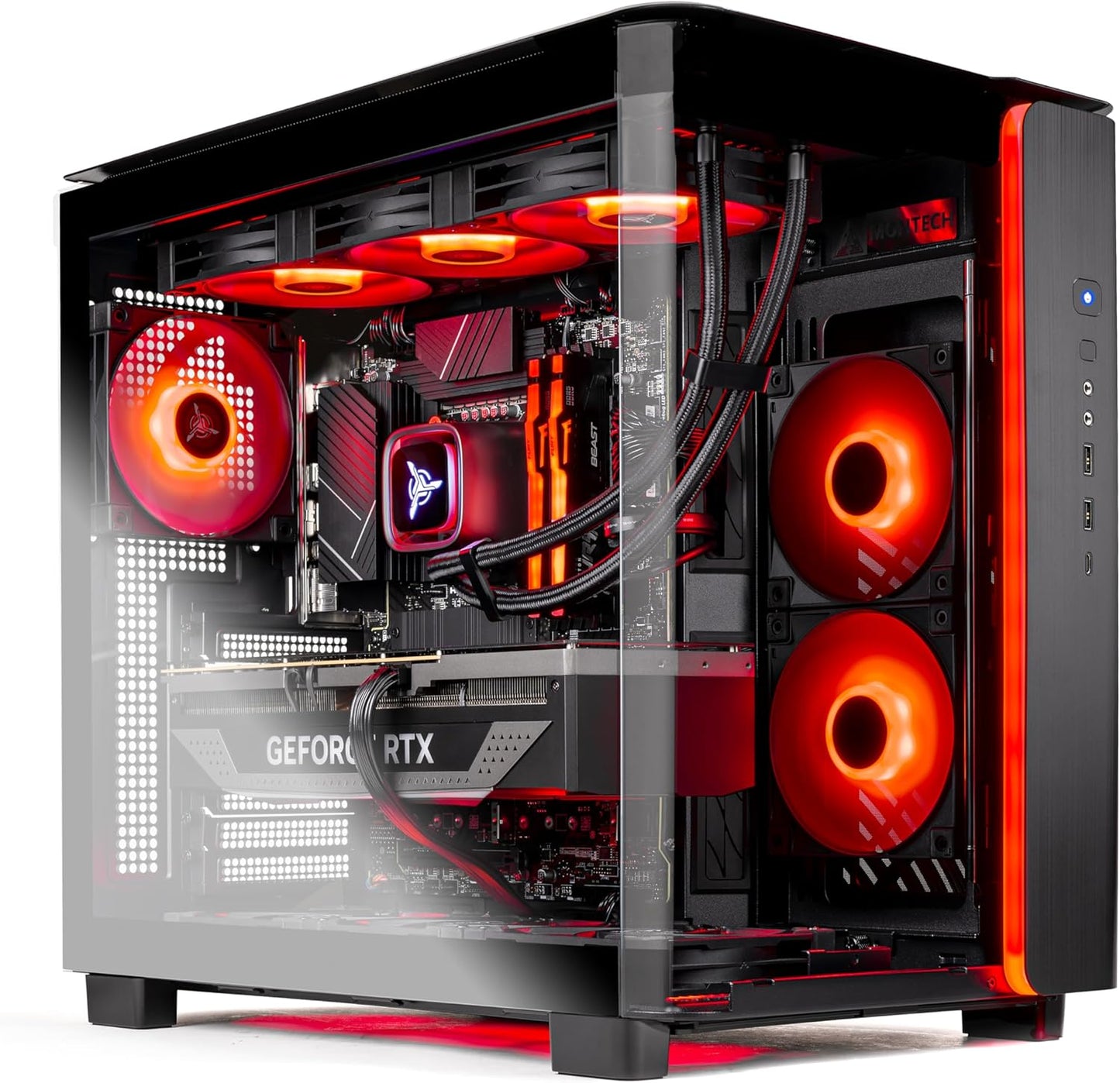 Gaming PC Desktop, Ryzen 7 7700X, RTX 4070 Ti Super, 32GB DDR5, 1TB SSD Z130