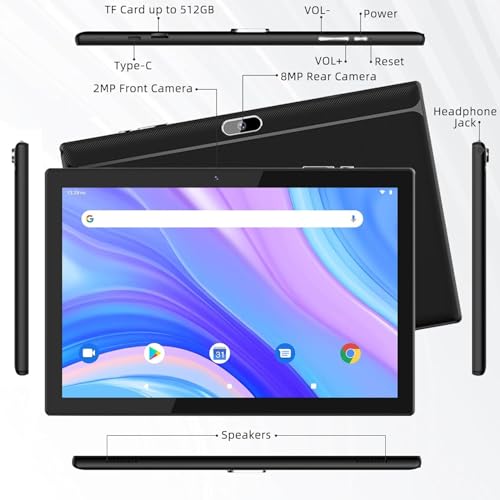 Tablet 10 Inch with Keyboard, 8GB RAM 64GB ROM K734230