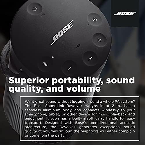 Portable Bluetooth Speaker with 360 Degree Sound, Water Resistant, Black Z645