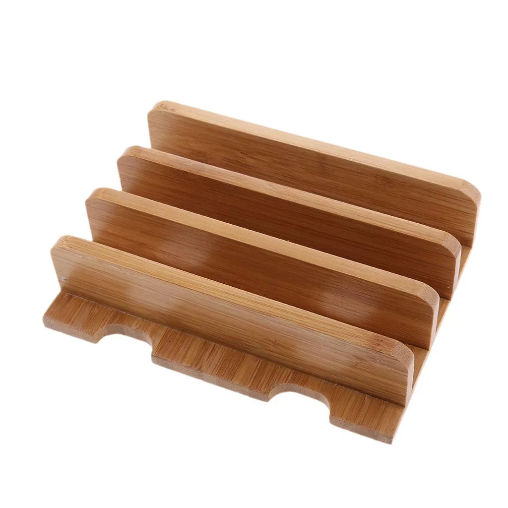 Bamboo Charging Station for Smartphones and Gadgets P11409