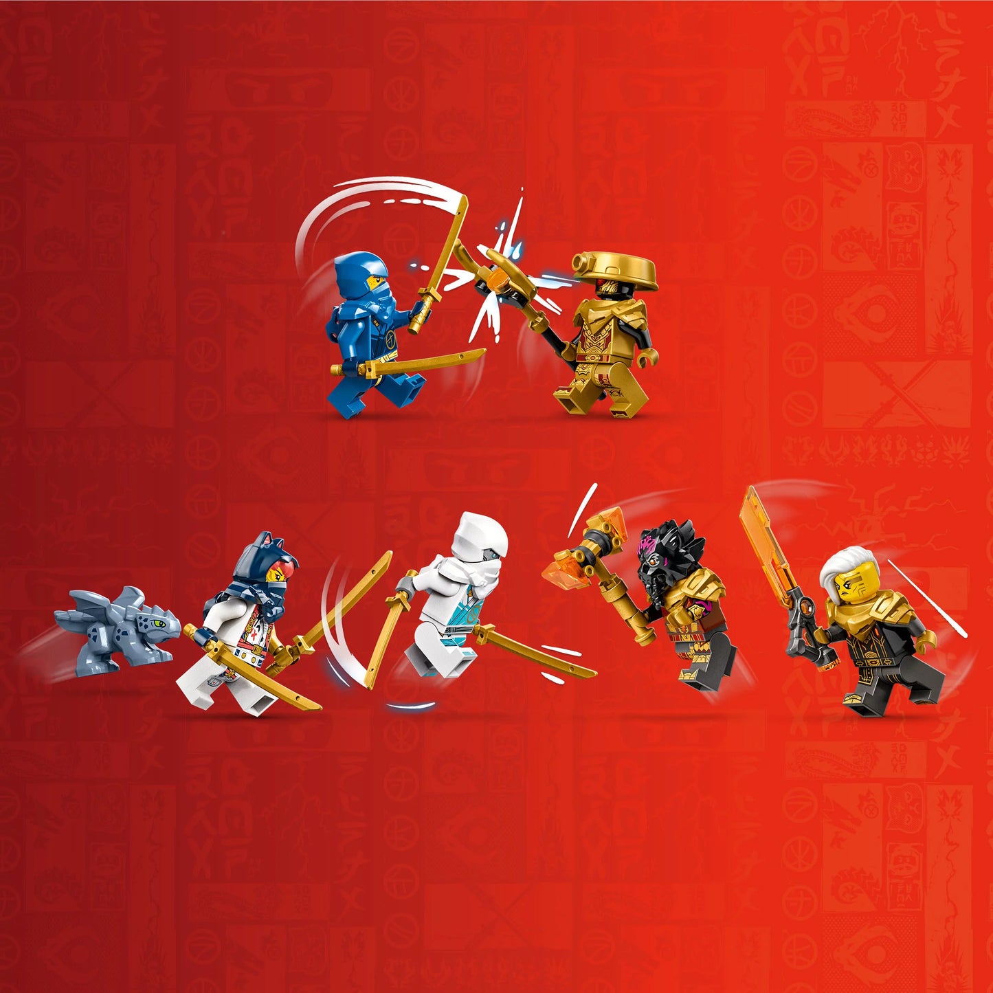 Elemental Dragon vs. The Empress Mech Building Toy Set K76975