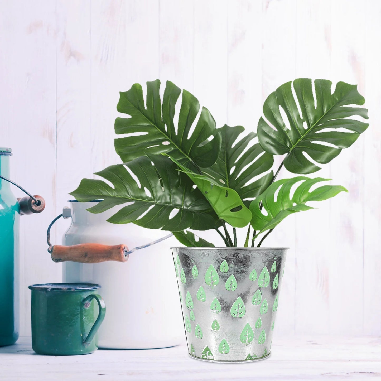 Tall Plant Stand Light Green L899948