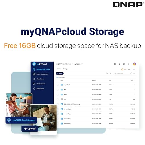 2-Bay 2.5GbE Desktop NAS with ARM Quad-Core CPU and 4GB RAM H7951