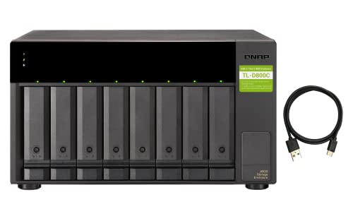 8 Bay Desktop JBOD Storage Enclosure with USB 3.2 Gen 2 Type-C R811