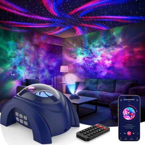 Galaxy Projector with Bluetooth Speaker and White Noise S67171