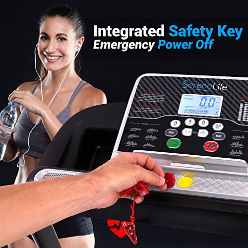 Folding Treadmill with LCD for Walking and Running O8448