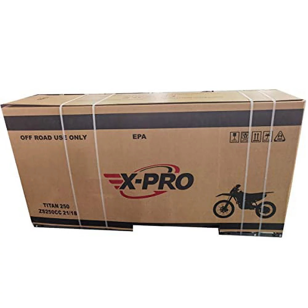 250cc Gas Pit Dirt Bike, 5-Speed Manual Transmission G5840