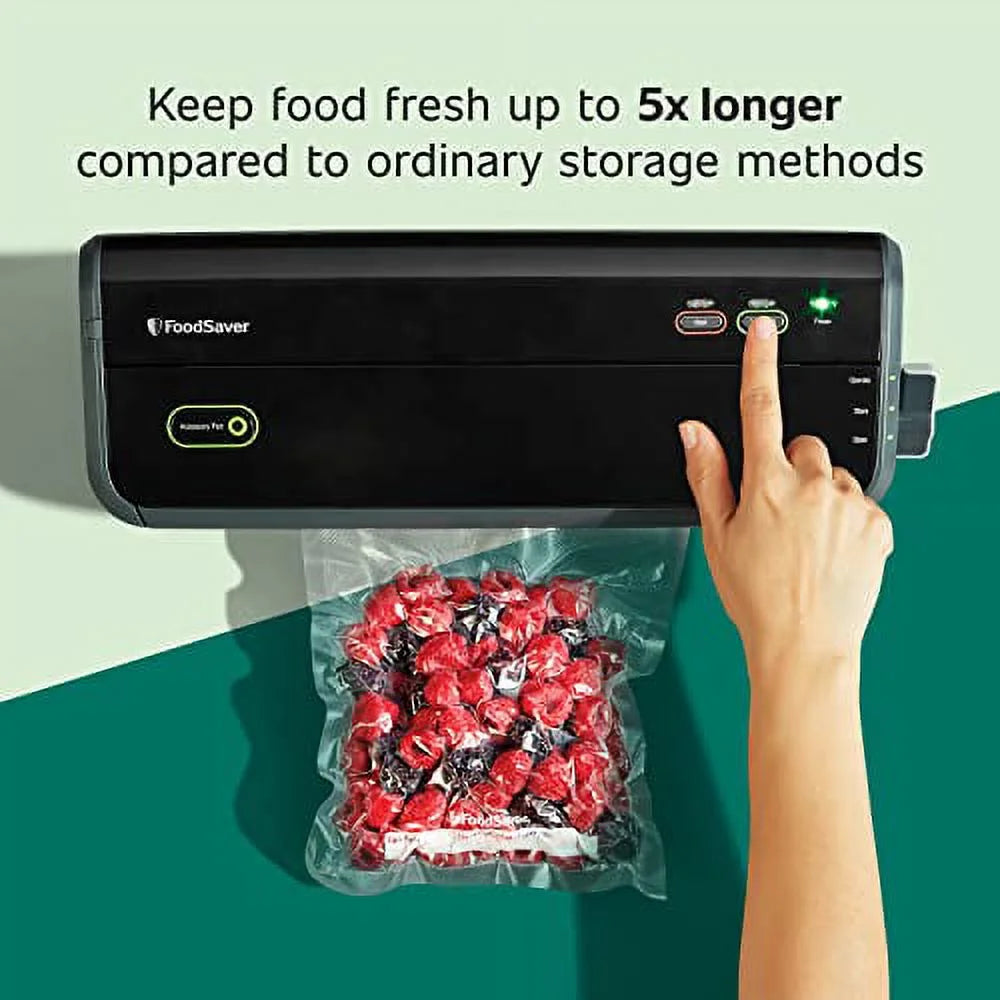 Vacuum Sealer Bags for Airtight Food Storage, 1 Quart, 44 Count F67653