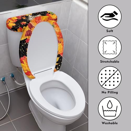 Christmas Toilet Lid and Tank Cover Set for Bathroom Decor Q334993
