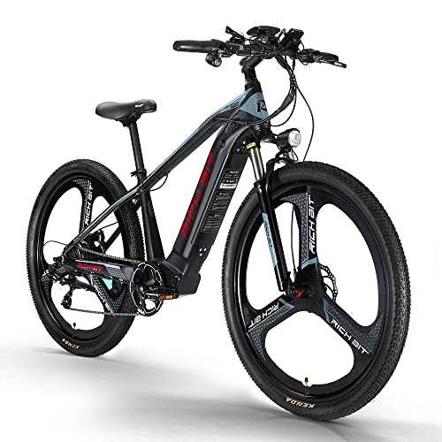 eECO-FLYING Electric Bikes for Adults,29inch Fat Tire electric mountain bicycle,500w 48v hidden in The frame Removable Battery E Bike