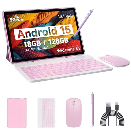 10 Inch Android Tablet with Keyboard Case Mouse Stylus S54567