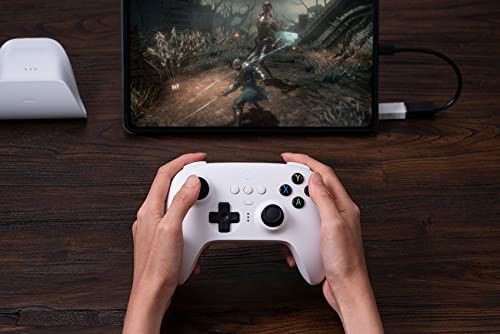Wireless Controller with Charging Dock for PC, Android, Steam Deck X413