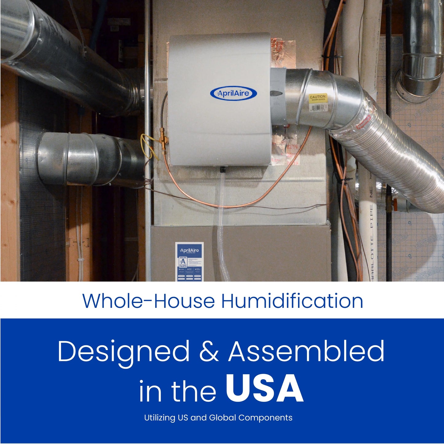 Aprilaire Manual Control Humidifier - 17 gal L983
