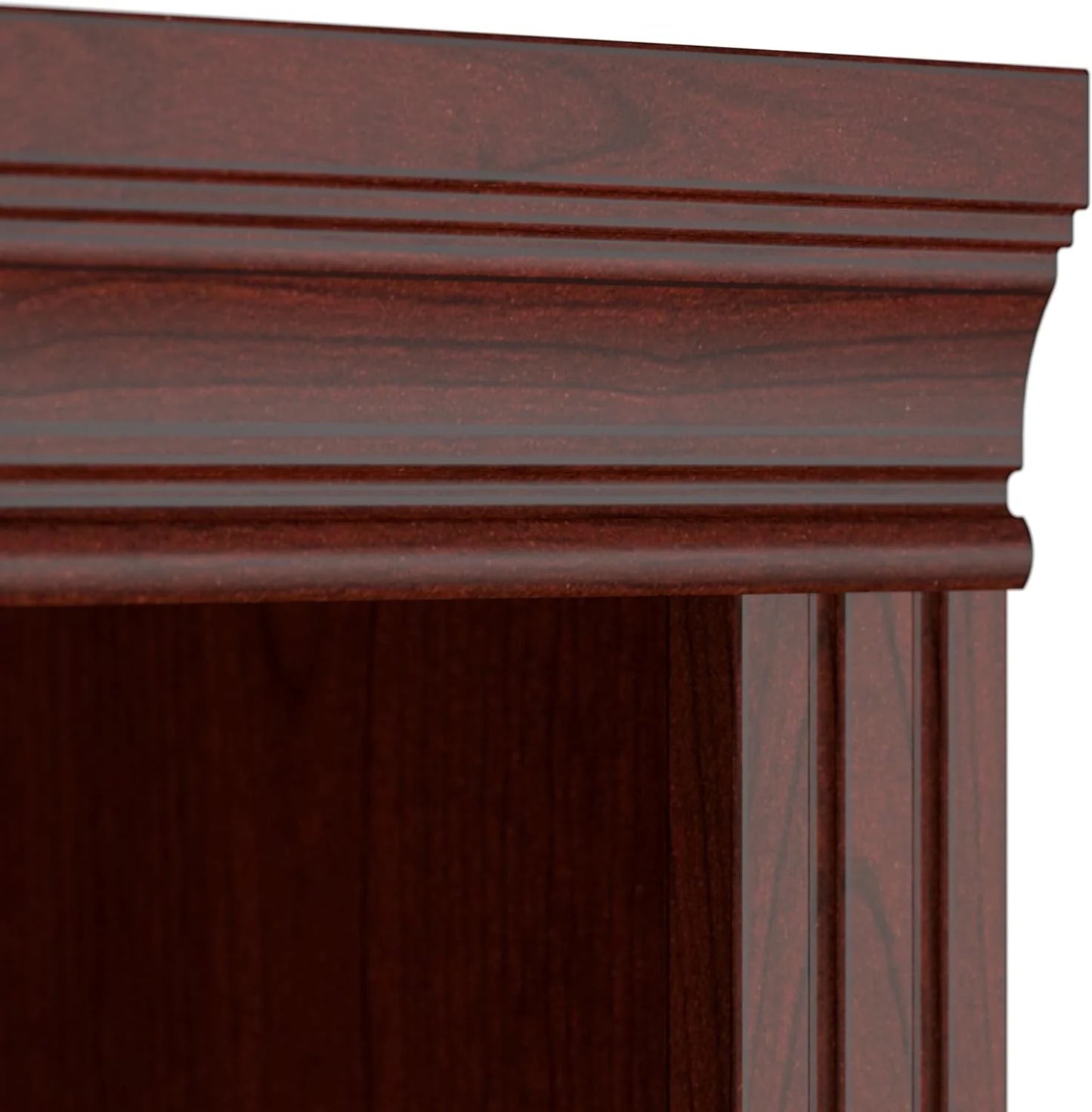 5 Shelf Bookcase in Harvest Cherry L22271