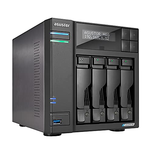 4-Bay NAS, Quad-Core 2.0GHz, Dual 2.5GbE, 4GB DDR4 U320475