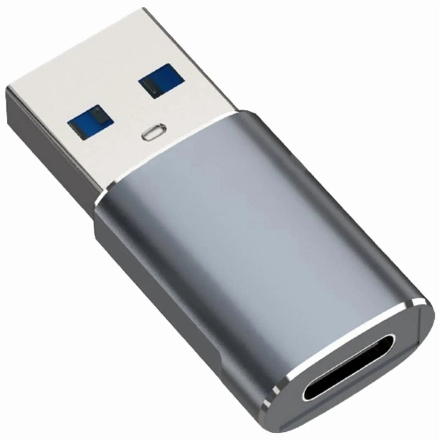 USB-C Female to USB-A Male Adapter for Data Transfer and Charging M83760