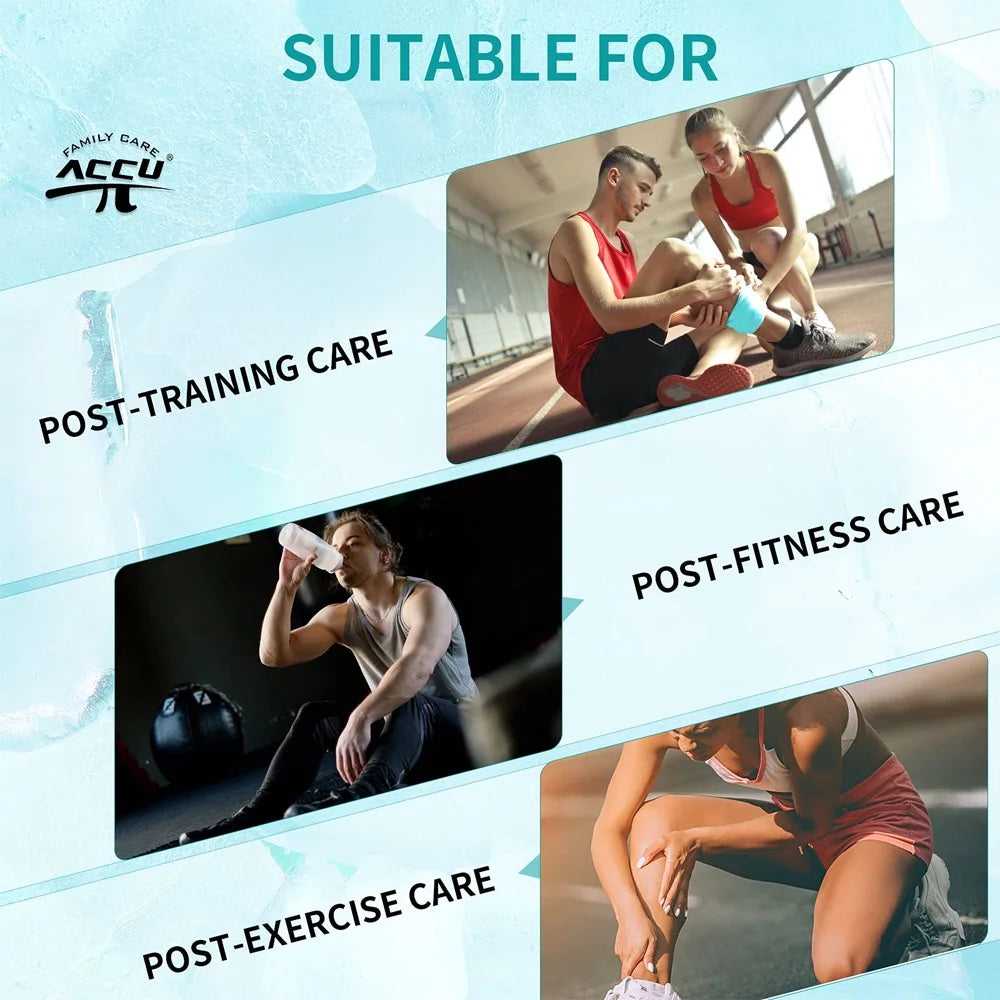 Reusable Clay Ice Pack with Strap for Pain Relief A65380