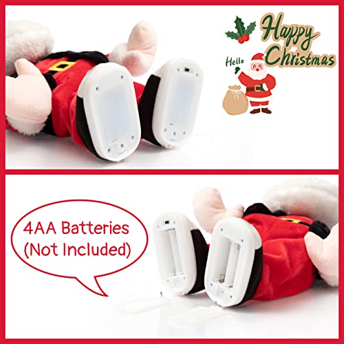 Animated Christmas Snowman Plush with LED Lights Musical Toy K182254