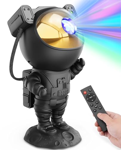 Astronaut Star Projector Night Light with Remote and Timer H43959