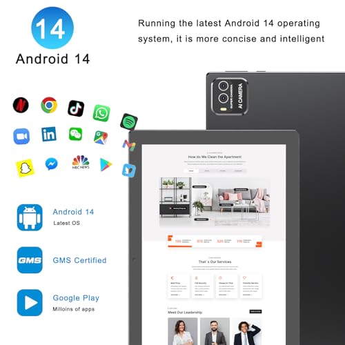 Android Tablet 10.1 Inch with Keyboard, 64GB ROM, 8GB RAM R243563