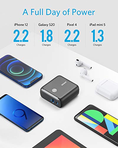 10,000 mAh 20W USB-C 2-in-1 Portable Charger and Wall Charger G885