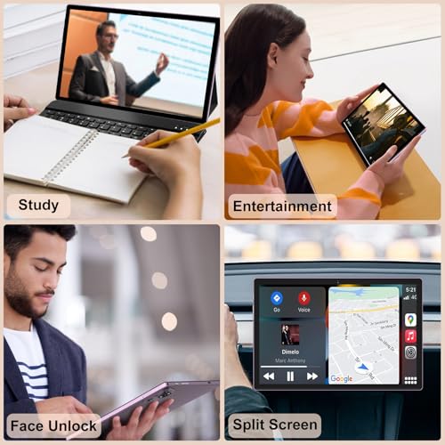 Android 14 Tablet, 22GB RAM, 128GB Storage, 10.1 Inch Touchscreen, 8000mAh Battery, with Keyboard and Mouse W995