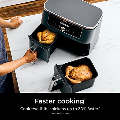 10QT 6-in-1 DualZone Air Fryer with 2 Independent Baskets X511450