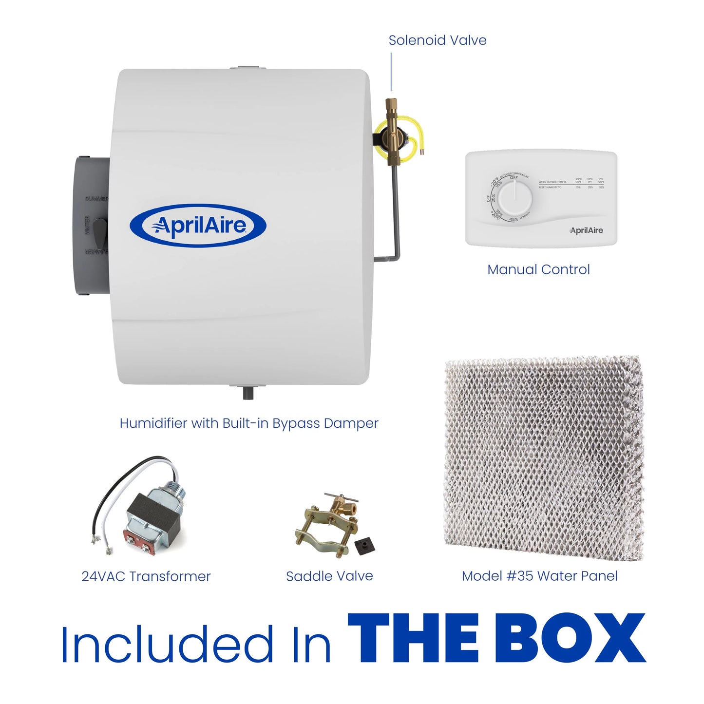 Aprilaire Manual Control Humidifier - 17 gal L983