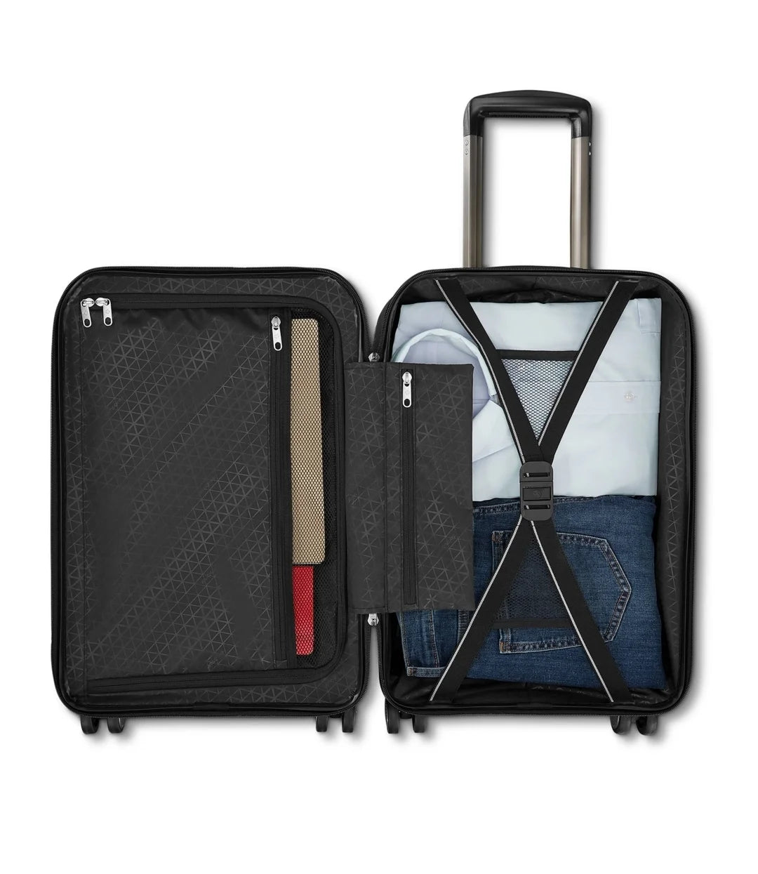 2-Piece Hardside Luggage Set Blue R7834
