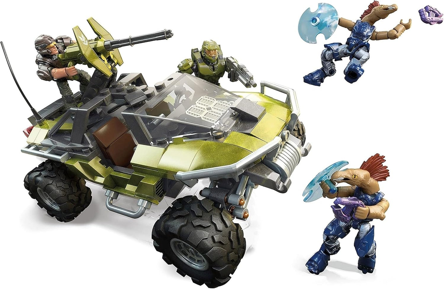 Halo Warthog Rally Vehicle Construction Set with Master Chief Figure K669