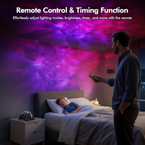 Galaxy Projector with Bluetooth Speaker and White Noise S67171