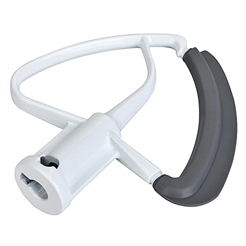 Flex Edge Beater for Tilt-Head Stand Mixer, Silicone Bowl Scraper Attachment U4673
