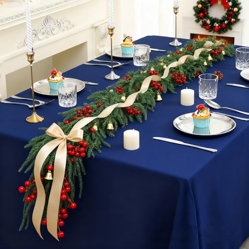 9 Ft Christmas Garland Norfolk Pine Artificial Greenery for Holiday Decor M277554