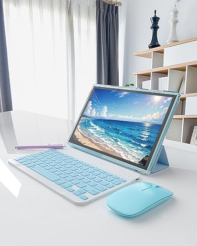 10 inch Android Tablet with Keyboard Case, Mouse and Stylus S658