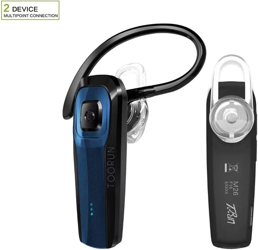 Wireless Bluetooth Earpiece with Noise Reduction and Microphone for Phones and Laptops X6186
