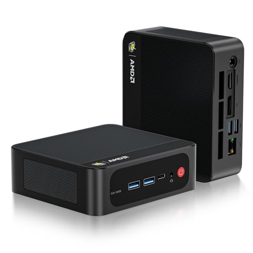Beelink SER5 Mini PC, AMD Ryzen 5 5560U 6 Core(Up to 4.0GHz), 16GB DDR4 RAM 500GB NVMe M.2 SSD, RX Vega7, Mini Desktop Computer for Home/Office/Gaming